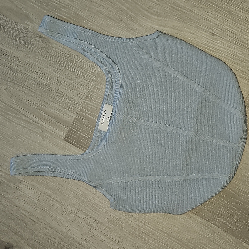 Aritzia scukt knit bustier tank